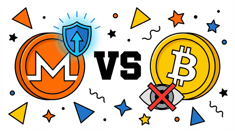 Monero vs Bitcoin privacy comparison for anonymous payments